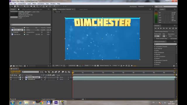 Как сделать интро в Cinema 4D Adobe After Effects CS6 смотреть онлайн