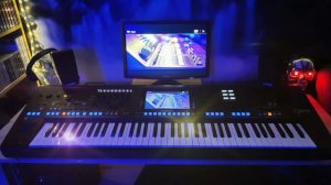 Flames Of Love   - Fancy Cover by Yamaha Genos Keyboard Disco Dance Music Hit