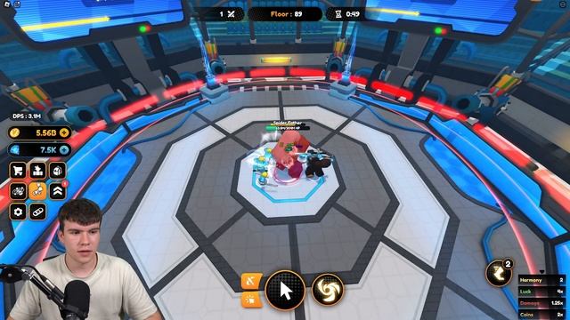 How To COMPLETE THE TOWER FAST In Roblox Anime Champions Simulator! смотреть онлайн