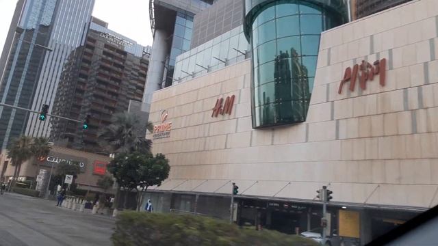 Burjuman Mall | Park Regis | Bur Dubai | Centre Point | Drive through смотреть онлайн