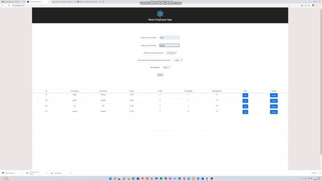 Fullstack Employee Application ‐ React, Node, Express, MySQL смотреть онлайн