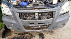 Греется газель. Больше воздуха радиатору