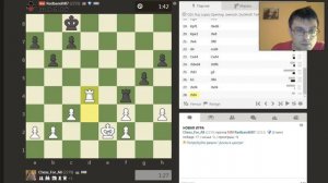 Шахматы на chess.com: играю против гамбита Яниша