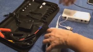 Пуско-зарядное устройство для аккумулятора High Power Car Jump Starter