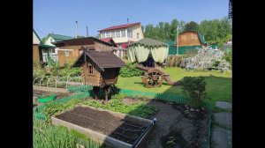 Обзор уютного дачного участка 4 сотки.