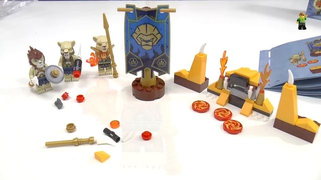 Музей ЛЕГО Обзор Легенды Чима 70229 Бэтл пак Львов смотреть онлайн