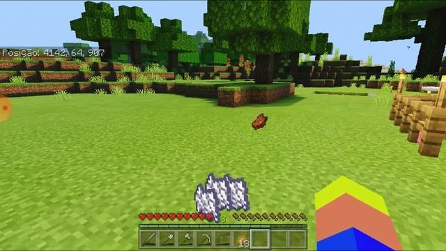 ?Nova interface que transforma seu minecraft de celular em Java смотреть онлайн