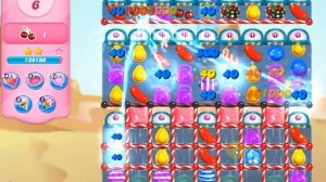 Candy Crush Saga Level 9863 (21 moves, 3 stars, No boosters)