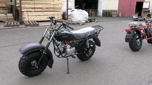 Мотоцикл с задним ходом СКАУТ 3Р-125. Теперь и подешевле, с двигателем 125 куб.см.