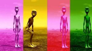 Alien dance VS Funny alien VS Dame tu cosita VS Funny alien dance VS Green alien dance VS Dance son