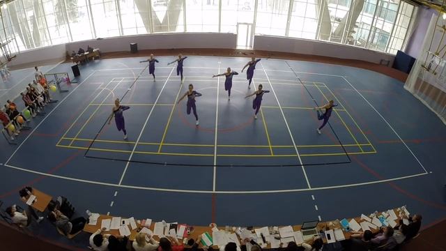 Спортивная аэробика (танцевальная гимнастика) - УлГПУ, 22.02.15 смотреть онлайн