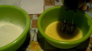 Пирог с творогом и вареньем. #суфикс