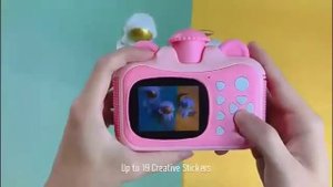 KX-01 Wi-Fi Kids Camera That Prints Pictures - Toy Gift