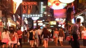 ТАИЛАНД .Достопримечательность Патайи - улица Walking Street