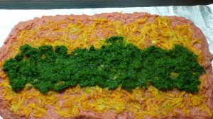 Рулет из куриного фарша