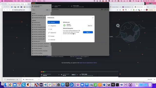 CSC250 3/28/22 GitHub Desktop intro... смотреть онлайн