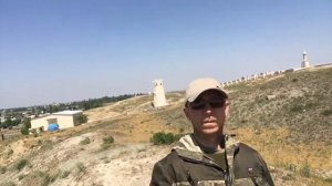 Город Джамбул и река талас