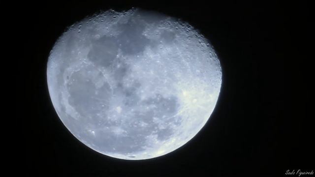 T2i + maksutov 90mm - Full Moon Full HD movie 08 06 2020. смотреть онлайн