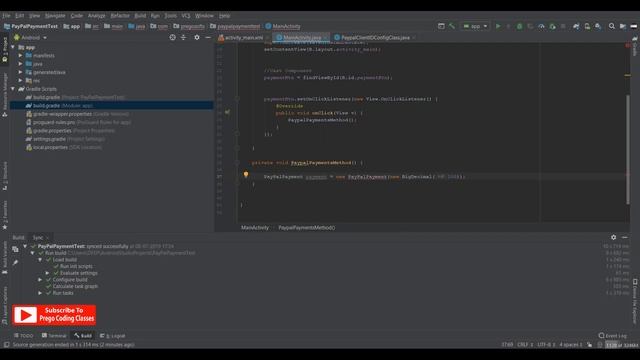 Integrating Paypal Payment Method | Prego Coding Classes