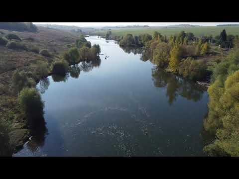 DJI MINI 2 Оболеский пруд с высоты полёта птиц .