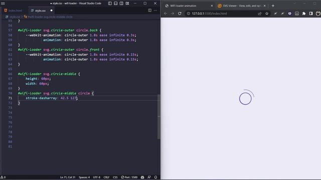 Create a WiFi Loader Animation with HTML & CSS | CSS Tutorials