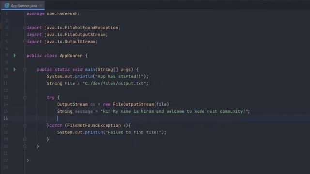Java Fundamentals - Output Stream