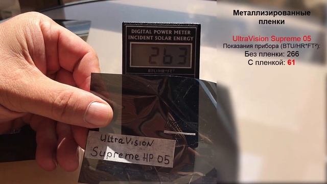 Тест металлизированных пленок 