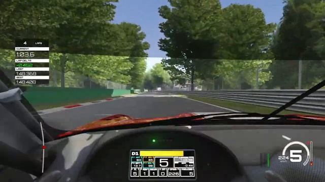 Assetto Corsa: Shining Red Hotlap Special Event - Monza Ferrari 599 EVO