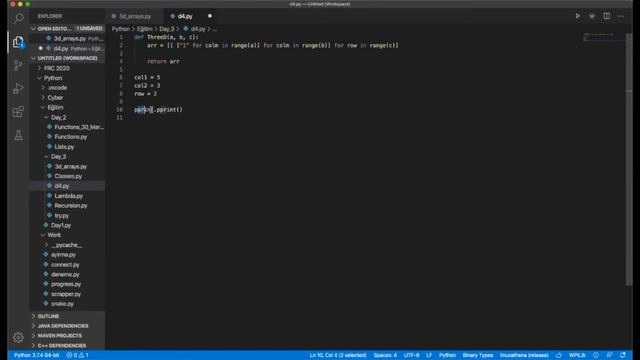 Python ile Programlama Eğitim 4 смотреть онлайн