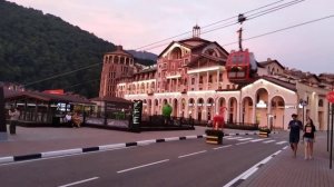 Фуникулёр на Красной Поляне.