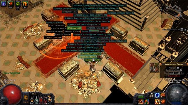 Path of Exile 2.4: Uber labyrinth loot room x30 смотреть онлайн
