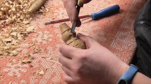 Снеговик из дерева своими руками, резьба по дереву