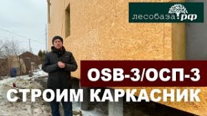 Применение ОСП-3 в строительстве каркасного дома