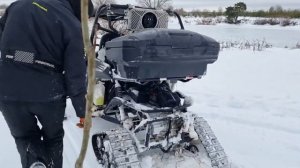 ТЕСТ КОМПЛЕКТА ГУСЕНИЦ НА БАГГИ КТА! ЕДЕТ ИЛИ НЕТ?!