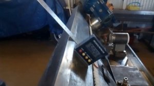 Самодельная ленточная пила по металлу ч 3