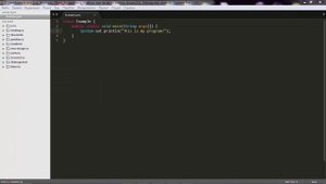 Пример простой программы на Java