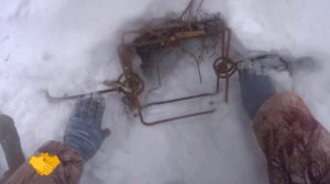 Охотимся на лису,у них начался гон.Ставим КП 250 на норе!!!