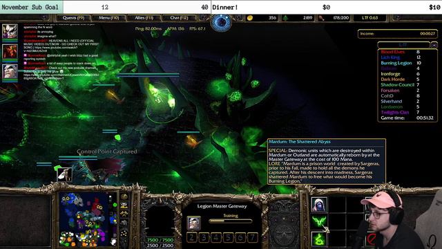 Lordaeron The Foremath: Burning Legion Rises! Warcraft 3 Reforged LTF