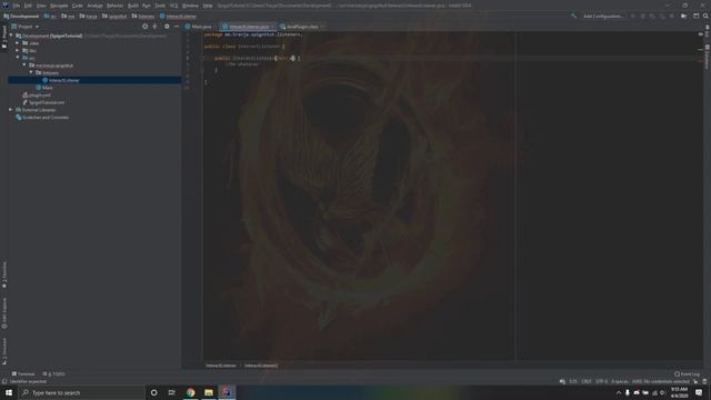Spigot Plugin Tutorial Episode 1 - Setting up and Basic Events