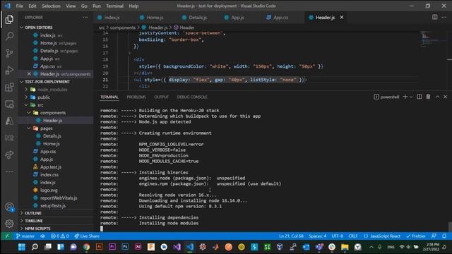 Deployment of React App to Heroku and Netlify смотреть онлайн