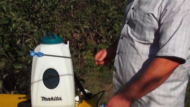 Makita DVF154Z аккумуляторный опрыскиватель смотреть онлайн