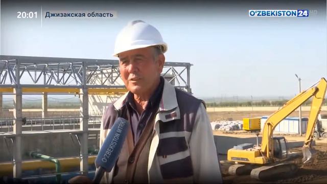 Обеспечение населения питьевой водой в Джизакской области смотреть онлайн