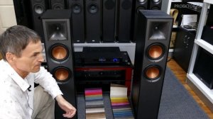 Стереокомплет: Акустика Klipsch R-620-F и усилитель Emotiva TA-100