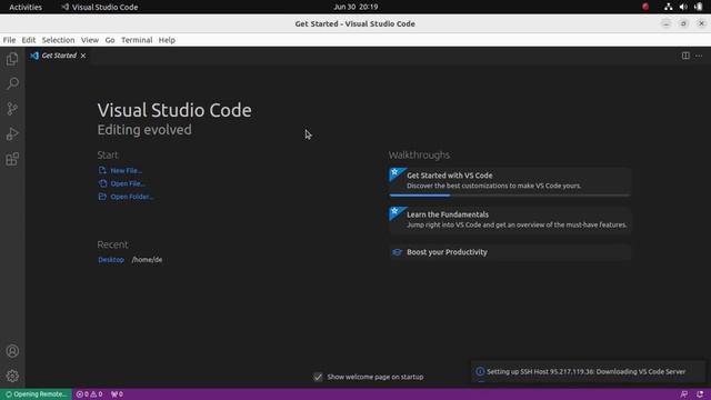Connect VS Code to Remote Host Using Remote SSH смотреть онлайн