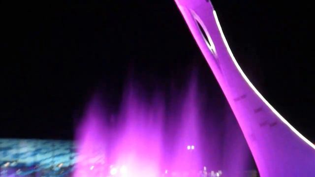 Поющий фонтан Сочи 12 ноября 2015г ОЛИМПИЙСКИЙ Парк смотреть онлайн