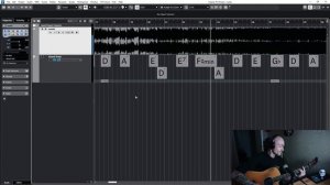 как определить аккорды трека в cubase (chords from audio)
