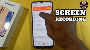 How To Screen Recording in Samsung A23 | Samsung Galaxy A23 में Screen Recording कैसे करें |