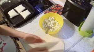 Конвертики из лаваша с творогом / ПП завтрак