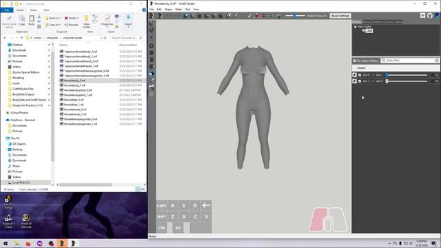SEE PLAYLIST FOR UPDATED VIDEOS: Size Conversion Sliders in Outfit Studio смотреть онлайн