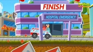 Скорая помощь и микробы - мультик игра!